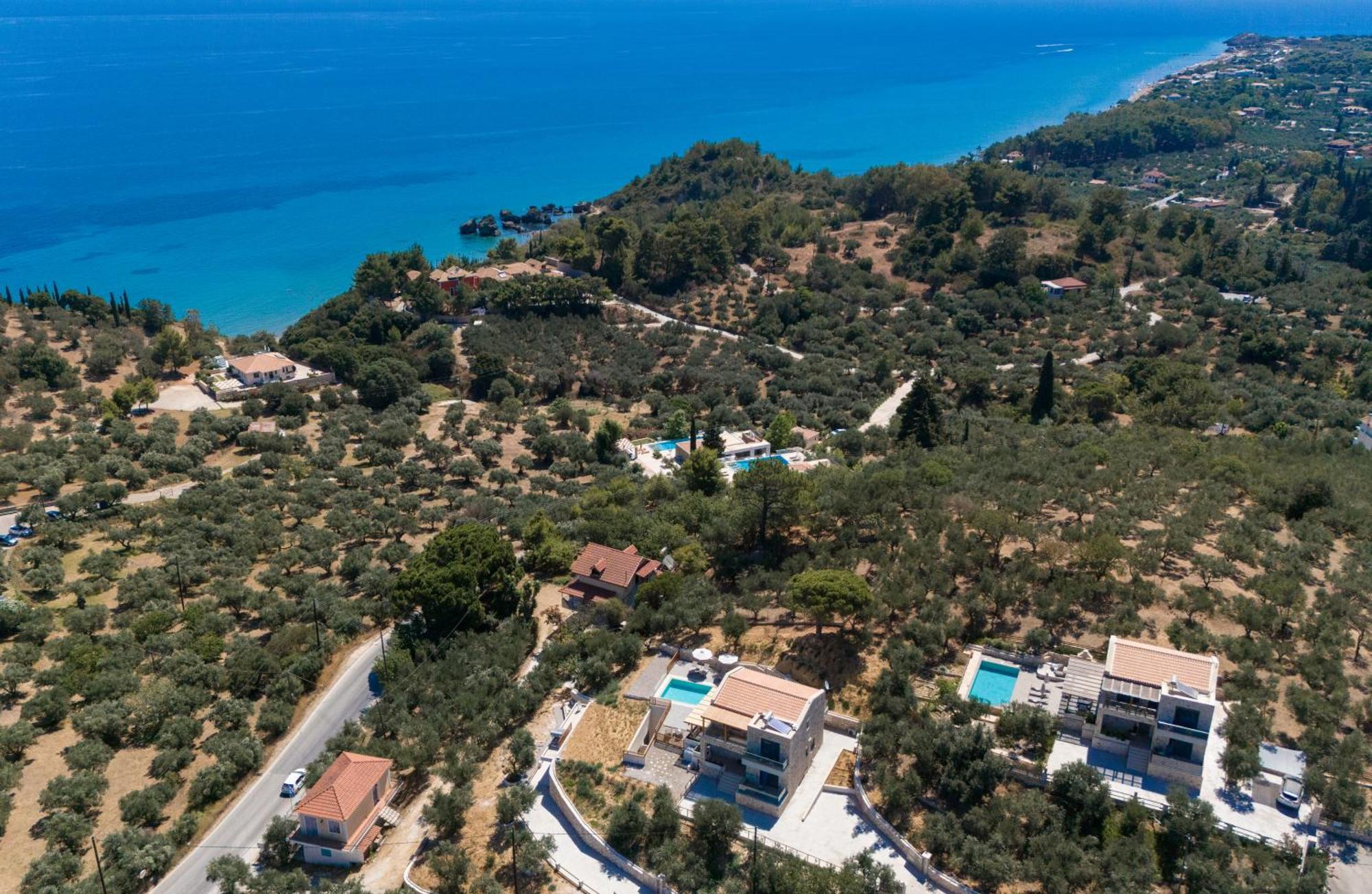 Cossoro Villas Zakynthos Xirokásztelo Kültér fotó